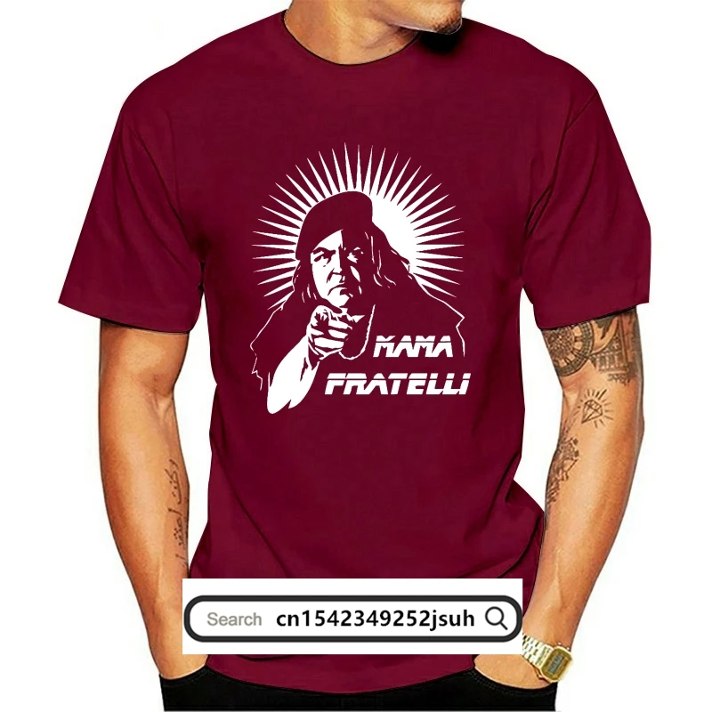 

Os goonies mama fratelli filme juventude simples t-shirts de verão preto tshirts Ak-47 camisa descontos venda daweos