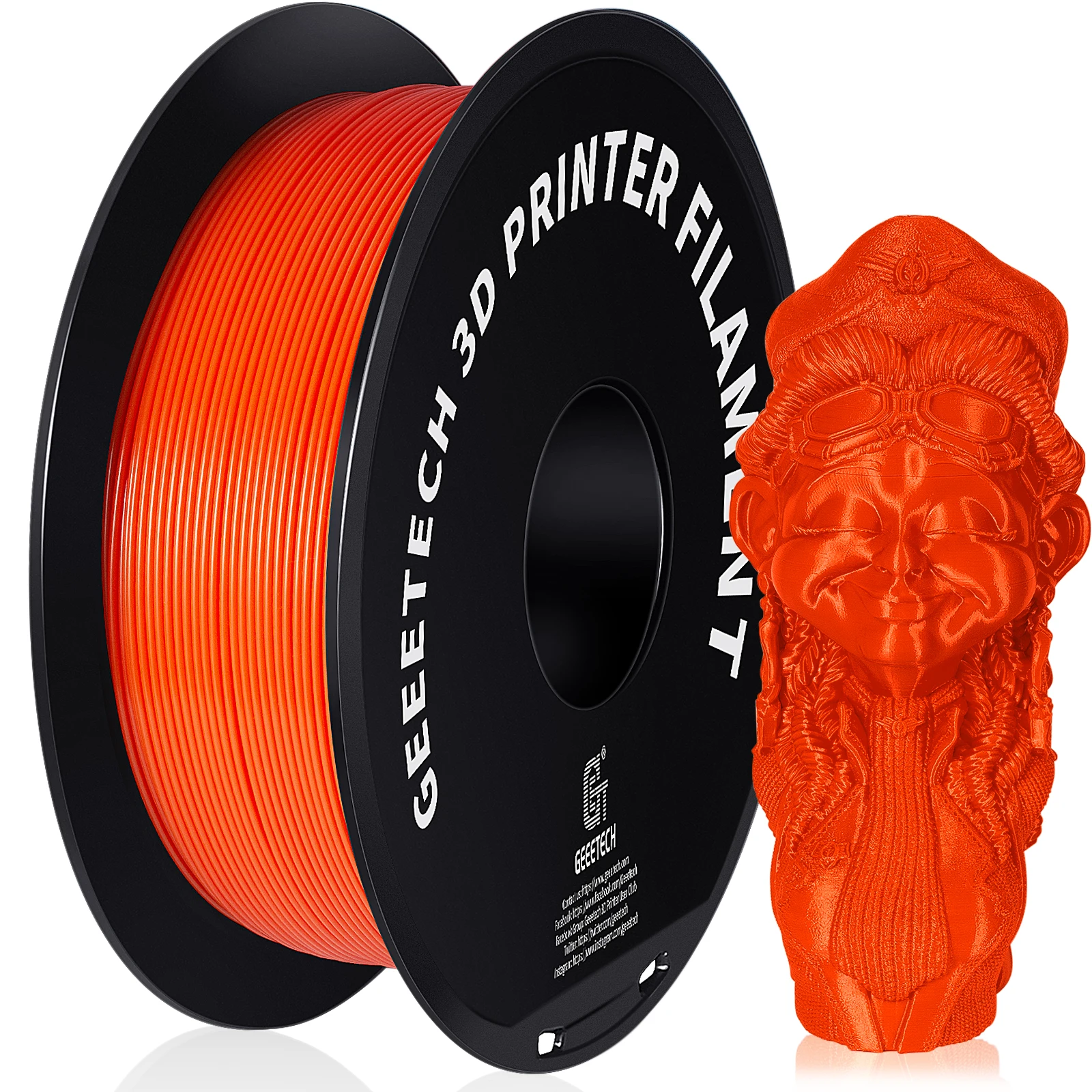 GEEETacétone PETG-Filament d'imprimante 3D, bobine de fil