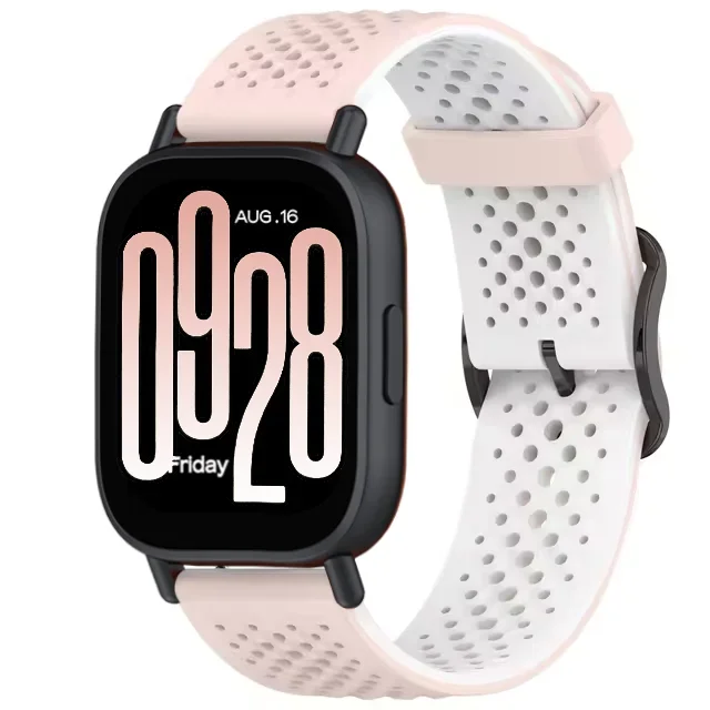 Breathable Silicone Wristband Strap - 20mm/22mm