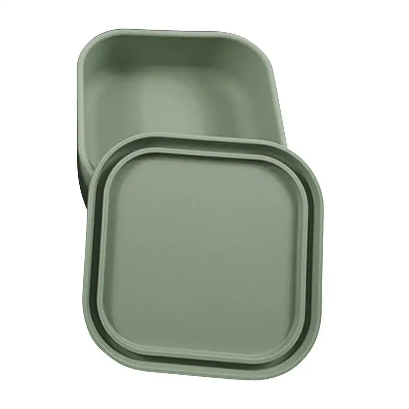 

Silicone Bento Box Made From Platinum LFGB German Silicone Microwave Freezer And Oven Safe Lunch Snack And Food Container