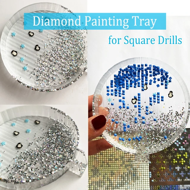 DIY Handmade Glitter Beading Trays for Diamond Painting 5D Paint with Diamonds  Accessories - AliExpress