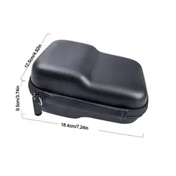 Portable Waterproof Shockproof Protective Case (Black)
