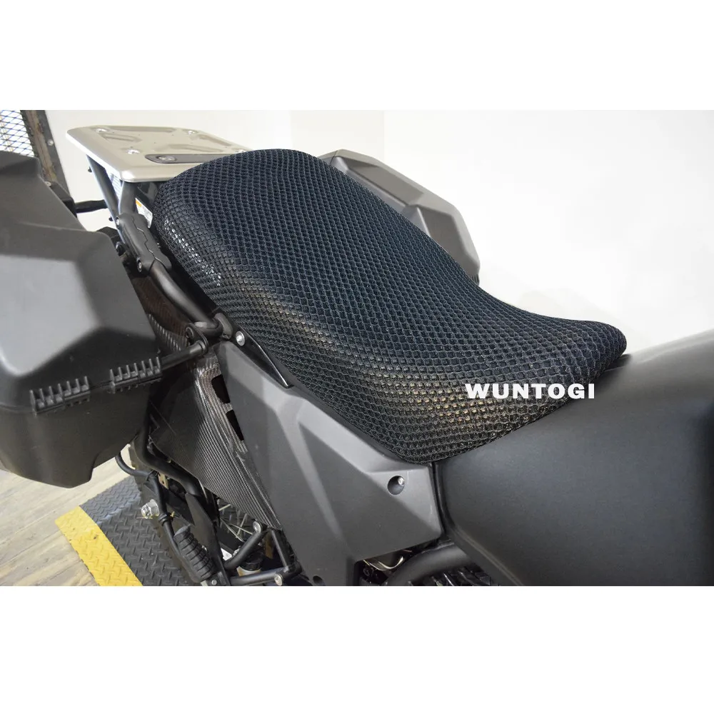 3D Breathable Seat Cover For Kawasaki KLR 650 KLR650 Insulation Anti-Slip Seat Cushion Motorcycle Protection Cover -