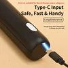 2 In 1 Electric Milk Frother + Egg Beater Wireless Type-C Charging 3 Speeds Mini Handheld Foam Maker Coffee Whisk Cooking Tools 4