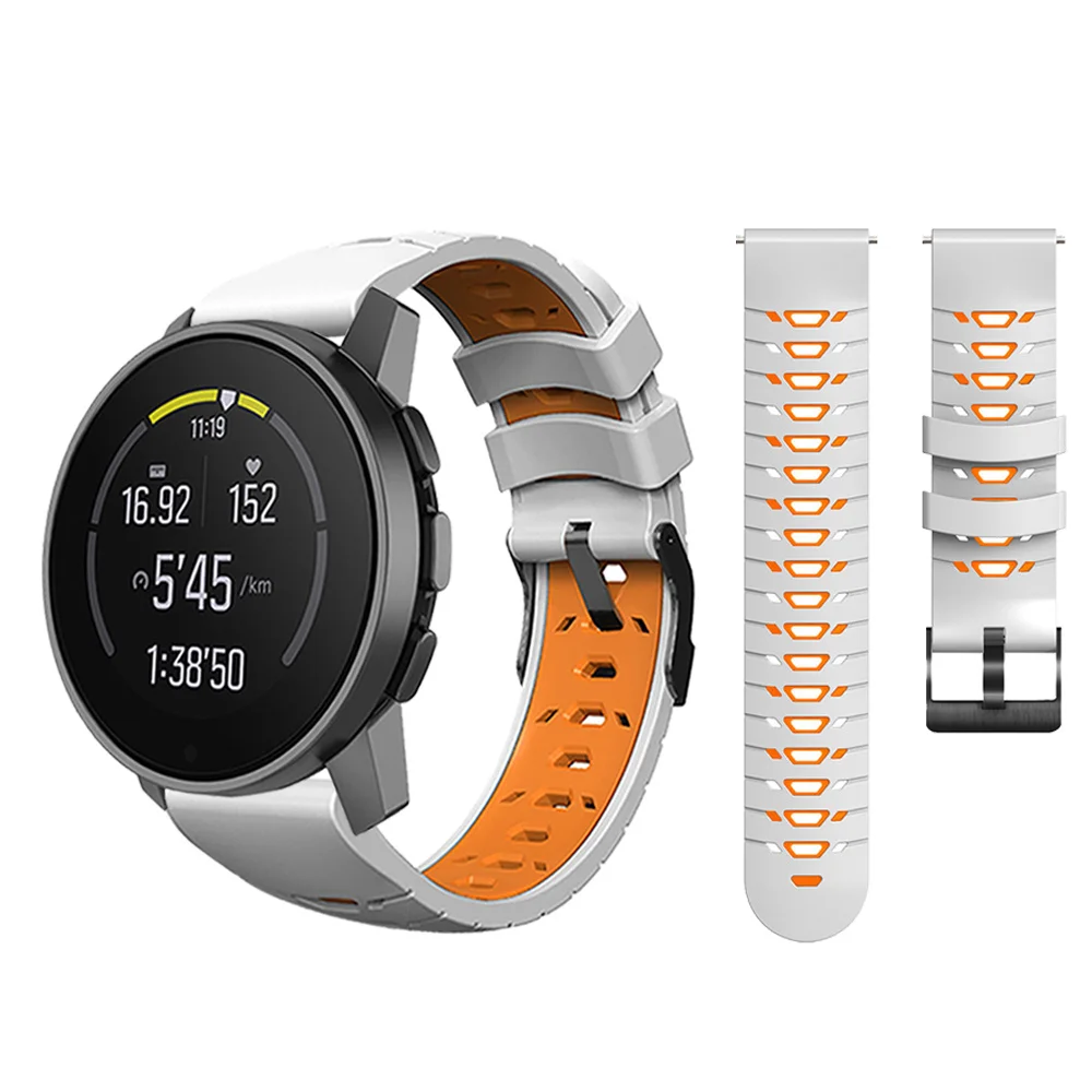 

Ремешок силиконовый спортивный для SUUNTO 5 PEAK/9 PEAK, сменный Браслет для умных часов, аксессуары для наручных часов