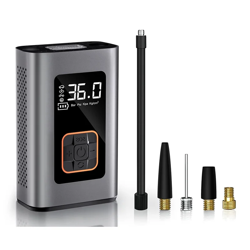 

Electrical Air Pump Mini Portable Wireless Tire Inflatable Pump Inflator Air Compressor for Car Motorcycle Bicycle Ball