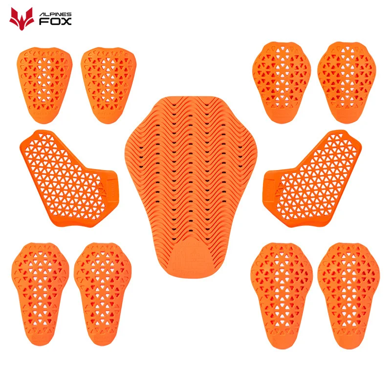 Universal CE Certified Motorcycle Jacket Insert Back Protector Motocross Shoulder Elbow Knee Pads motorcycle protective gear