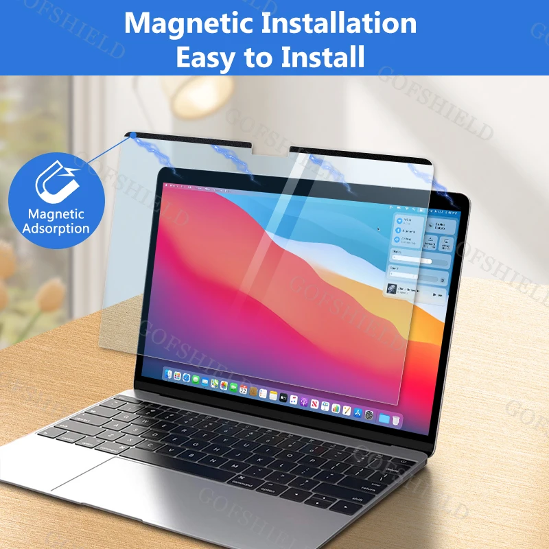 New Product Magnetic Anti Blue Light Matte Anti Glare Filter For Surface Laptop 13.5 inch Scratch PET Material Film
