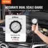 VEVOR Diesel Engine Compression Tester 18 pcs Cylinder Pressure Test Tool Kit Diesel Injector Tester Check Cylinders For Trucks 2