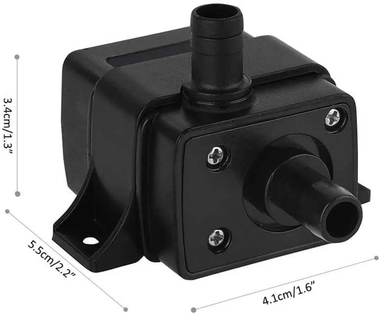 Water pump aquarium water pump fish tank pump mini super silent brushless 120L/H DC USB plug submersible for aquarium fish tank fountains