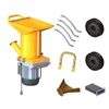 3450RPM 60Hz Grass Leaves Shredding Garden Electric Leaf Mulcher Shredder 3