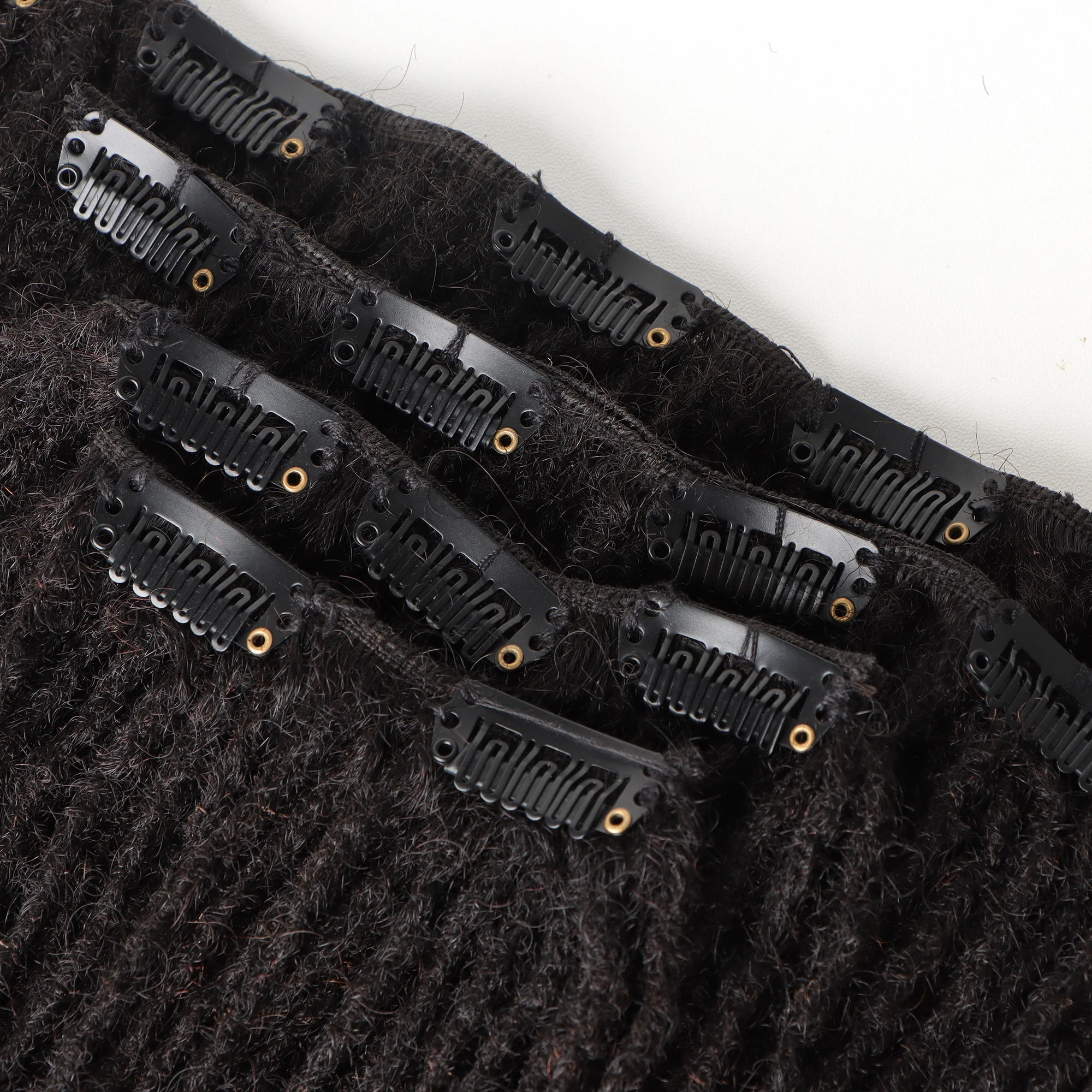 Orientfashion Dreads microlocs clip in locs set human hair locs interlocs