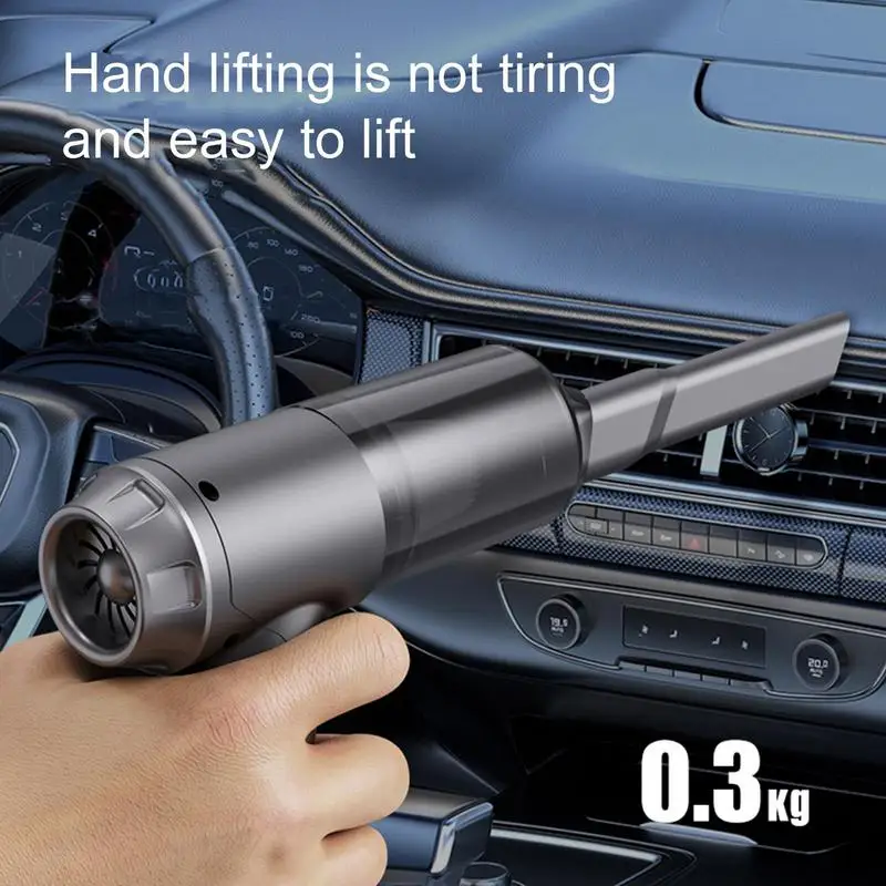 

Car Vacuum Cleaner 9000pa Powerful Hand Vacuum USB Charging Car Household Vacuum Cleaner Car Home Dual Purpose Dust Catcher