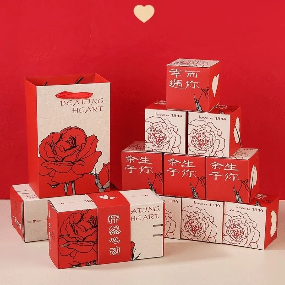 Creative Romantic Cash Explosion Gift Box Funny Festival Surprise Bounce Box Paper Money Holder Party Favors