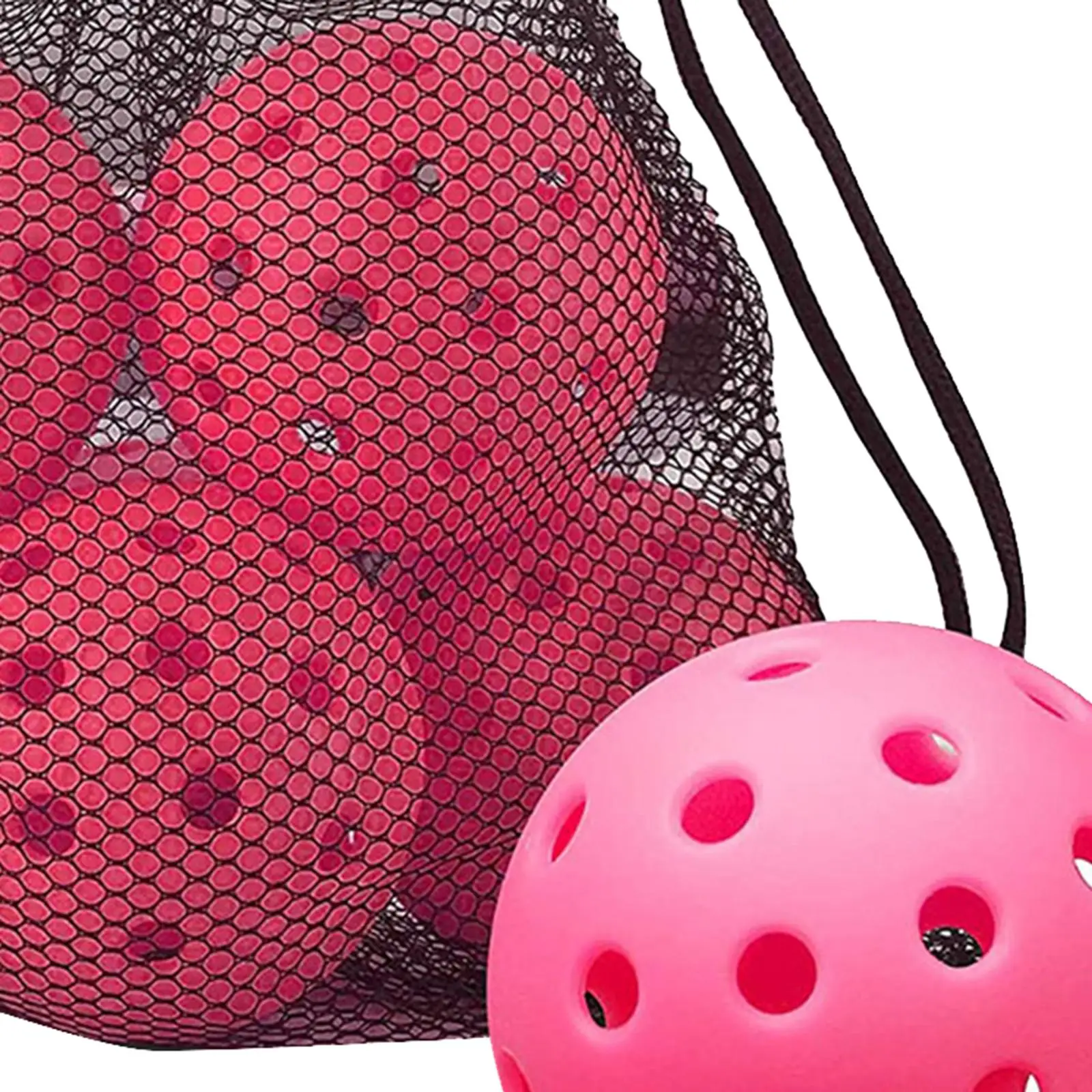 6 Pieces Pickleball Balls,Outdoor Pickleball Balls,High Resilience,Portable Training Balls,for Indoor Outdoor,Game