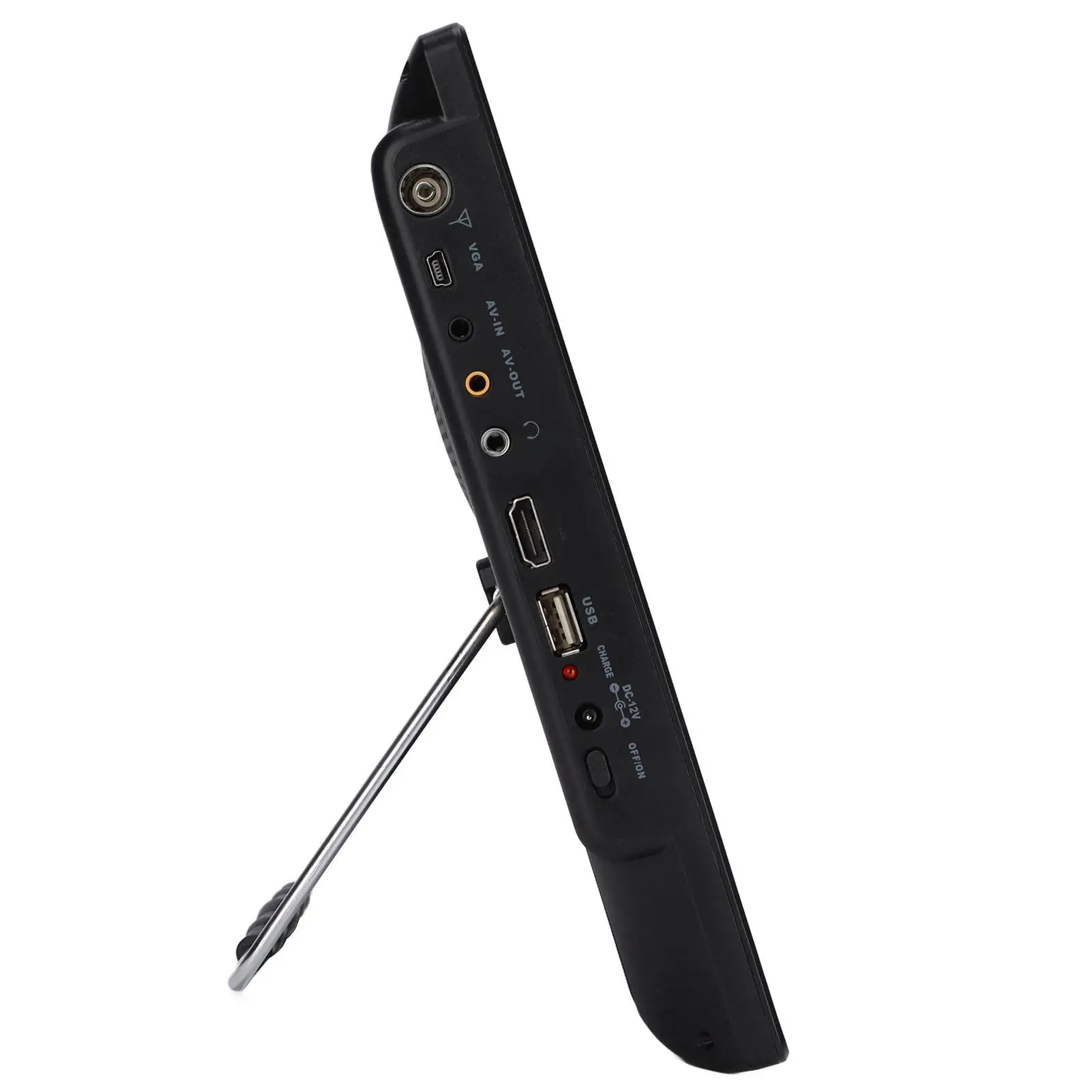 14 HD Portable Digital TV ISDB-T with Stand, Tuner for home & Car, EU Plug 110-220V-Compact Entertainment Solution