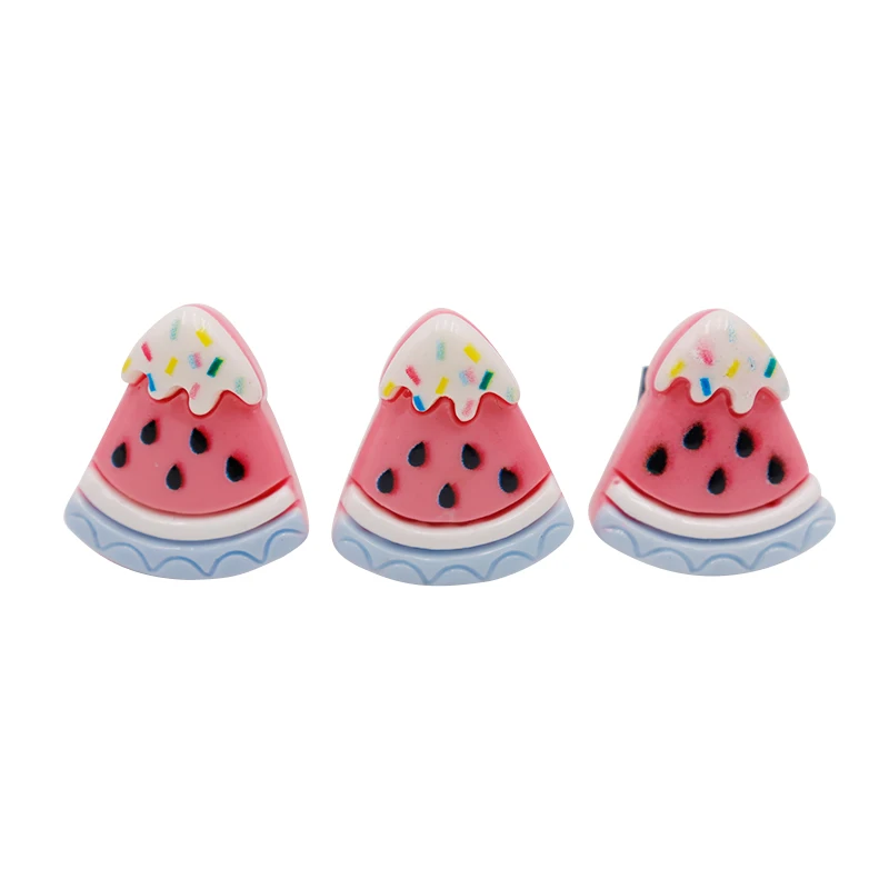 Weiou Lace Shoe Accessory 4pcs/set High Quality Canvas Lace Decoration Lovely Mini Fruit Shaping Rope Flowers Silicone Wholesale