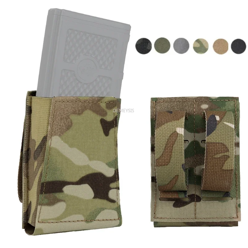 

Military 5.56 7.62 Magazine Pouches Molle Tactical Combat Shooting Single Mag Pouch Outdoor Hunting Waist Ammo Carrier Bag