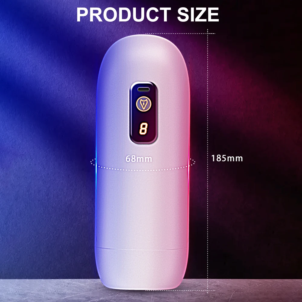Male Automatic Suckig Blowjob Masturbator Cup Pump Vibrator Real Vagial Pocket Pusssy Sex_voghion.com
