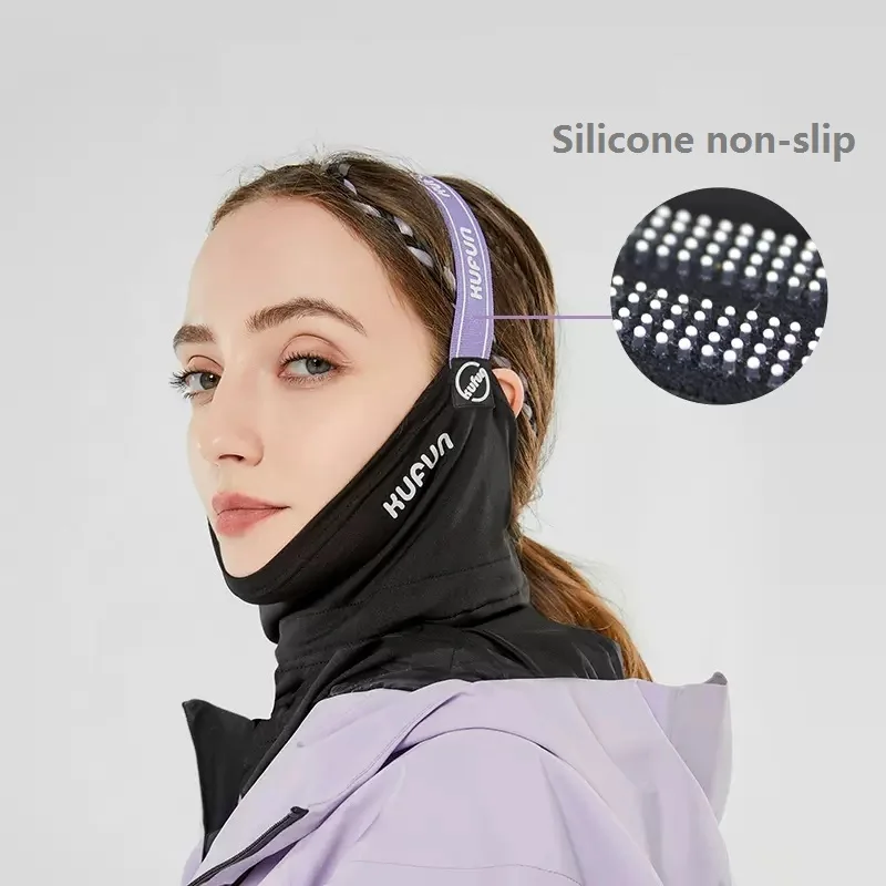 Kufun Ski Snowboard Winter Unisex Warm Cycling Mask Outdoor Sport Full Face Scarf Windproof Men Women Neck Bandana Balaclava