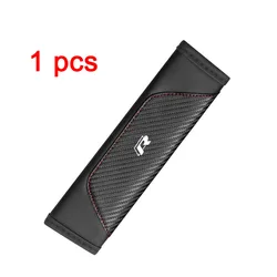 Premium Leather Seat Belt Shoulder Pad - Anti - Wear Car Accessory (1 pcs)