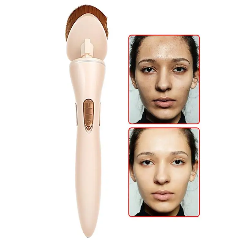 

Electric Makeup Brush Portable Brush Works With Foundation Concealer Rechargeable Loose Powder Brush Makeup Tool Electric brush