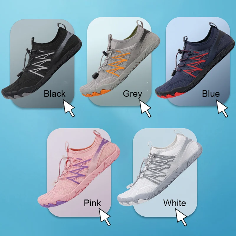 Outdoor Quick Dry Swiming Diving Boating Kayaking Sneaker Men Breathable Barefoot Beach Aqua Shoes Women Fishing Wading Shoes