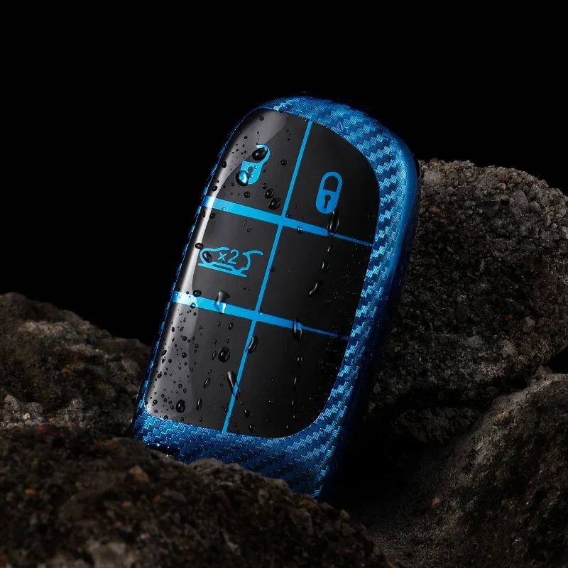 Premium Car Smart Key Cover Case Keychain Holder