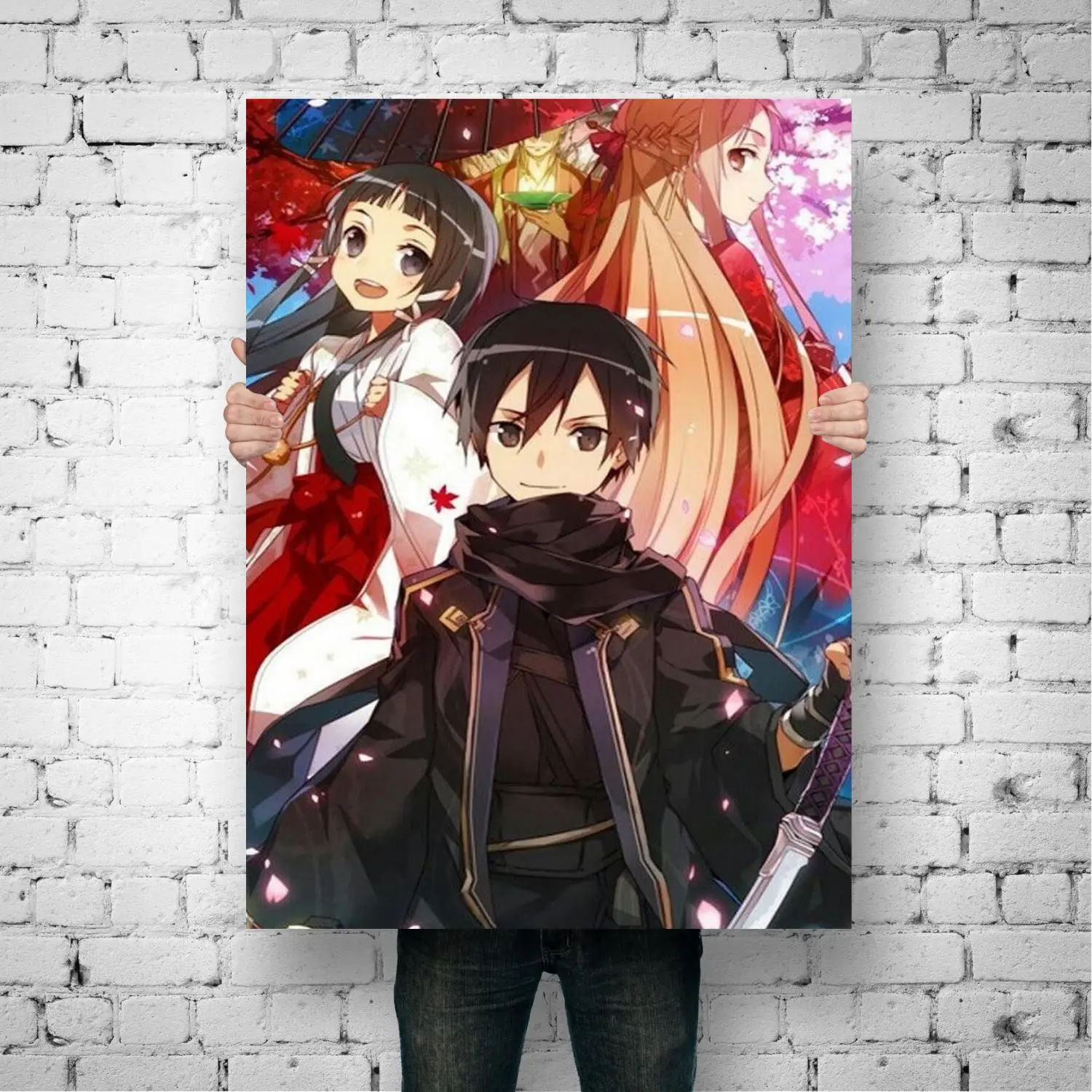 poster Sword Art Online SAO anime Asuna / Yuuki Asuna