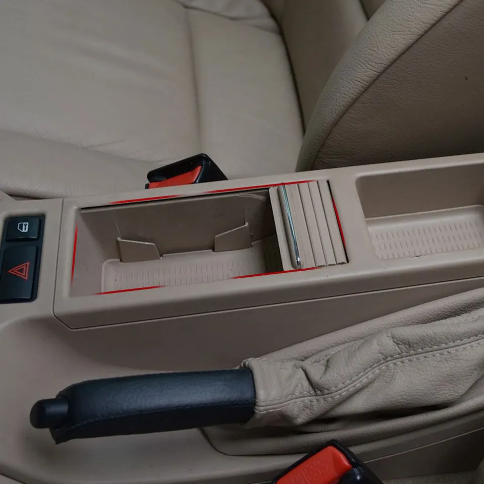 Couvercle De Store Enrouleur Pour Porte-gobelet De Console Centrale Interieure De Voiture Neuve Pour~p140323057