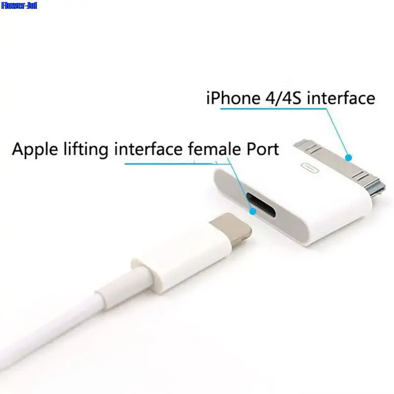 Ipad Charger Cable 30 Pin | Iphone 4 Female - 1pc 8 Female 30 - Aliexpress