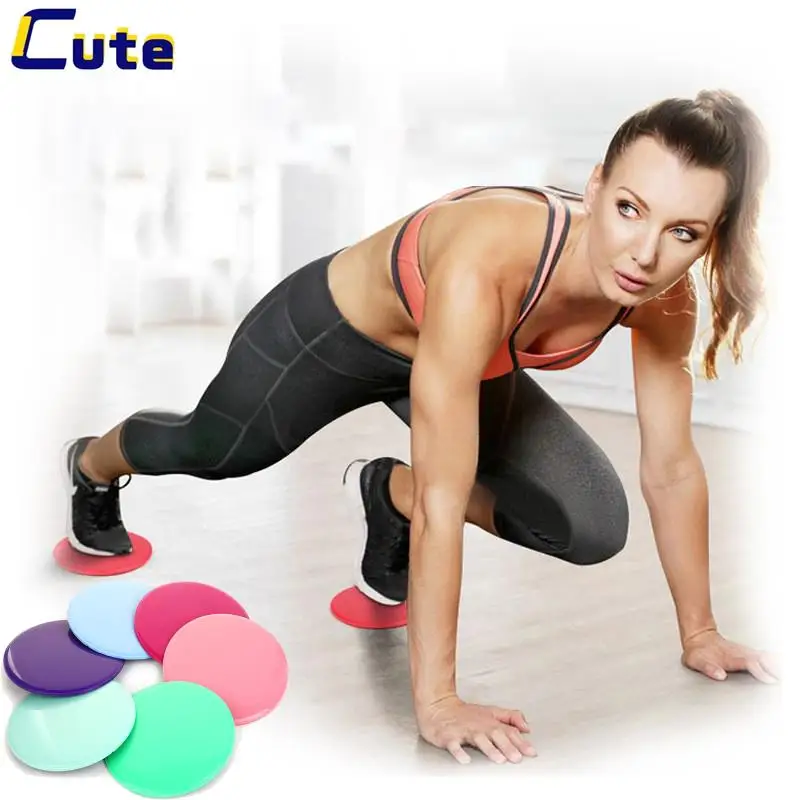 2pcs/lot Round Shape Gliding Discs Core Slider Fitness Disc Exercise Sliding  Plate Abdominal Training Yoga Disc Carpet Floors - AliExpress