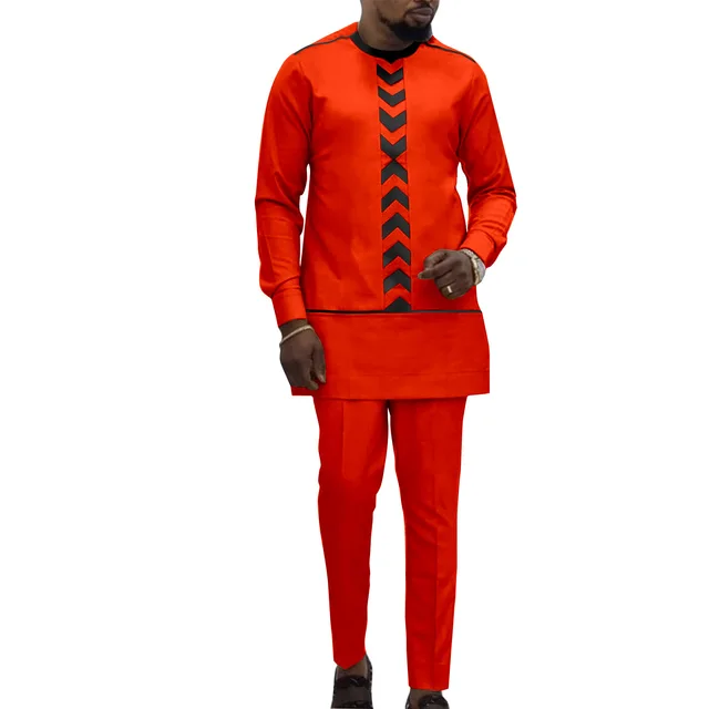 Mide Long Sleeve Dashiki Outfit - Image 5