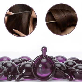 5/10/15Pcs Smooth Silky Hair Repair Serum Oil