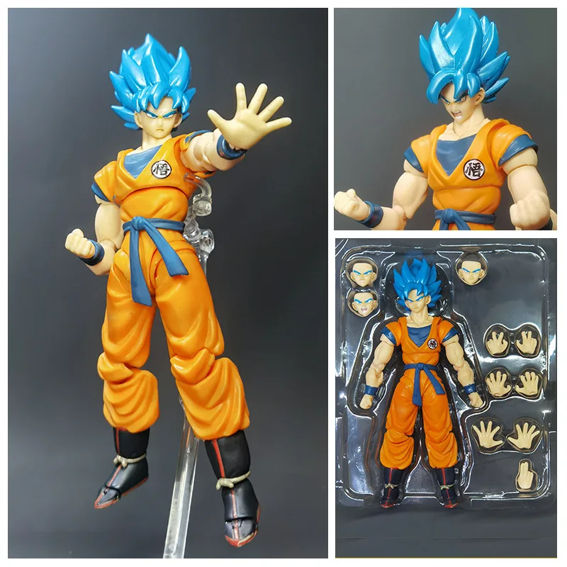 SHF Dragon Ball Movable Color Box Figure Goku Vegeta Frieza Cyborg