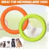 Durable Dog Flying Disc Chew Toy - Floating Fetch Toy for Medium/Large Aggressive Chewers, Interactive Pool Toy for Training & T 2
