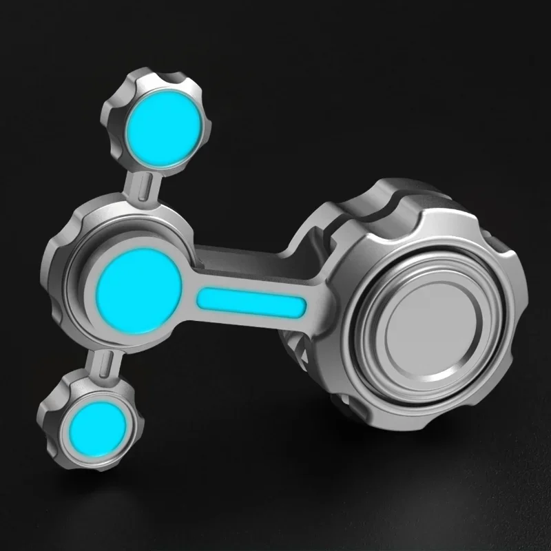 Fidget Spinner Toys Metal Chaos Pendulum Double Pendulum Hand Fingers Gyro Antiestres for Children Adults EDC