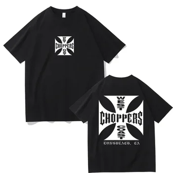 Summer Fashion T Shirt Women Men women West Coast Choppers Print T-Shirt Casual Short Sleeve O-Neck Tshirt Vintage Clothing Tee 1