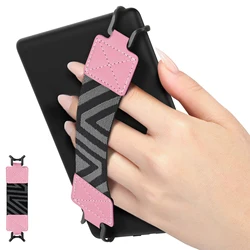 Versatile High-Elasticity Finger Grip Hand Strap (Pink)