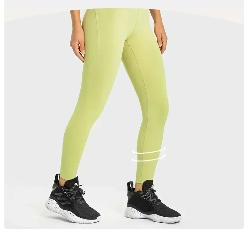 Lemon Yoga Gym Leggings Fitness Women's Pants Sport Womens Clothing High Waist Sportswear Outdoor Jogging Tennis Workout Tights