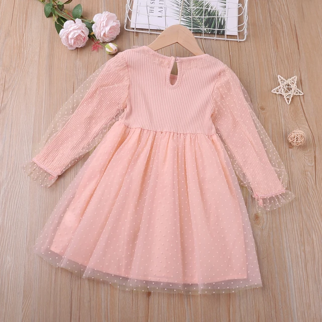 Baby Girls Dresses Christmas 2-6 Years Autumn Winter New Kids Knitted Long  Sleeve Dress Bow Fashion Princess Dress Girls Clothes - AliExpress