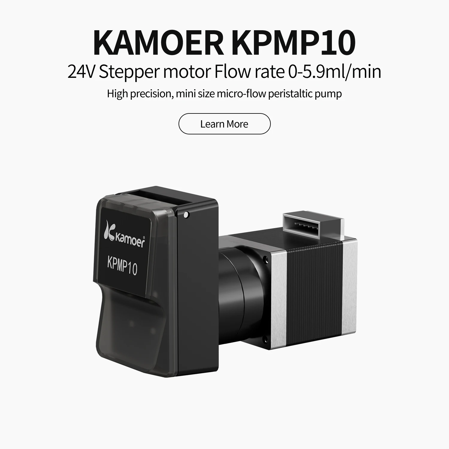 Kamoer ปั๊มน้ำ KPMP10มิลลิลิตร/นาที0 ~ 5.9 24โวลต์พร้อมมอเตอร์แบบ self-priming ขนาด28ใบพัดปั๊มจ่ายน้ำความแม่นยำสูง 1