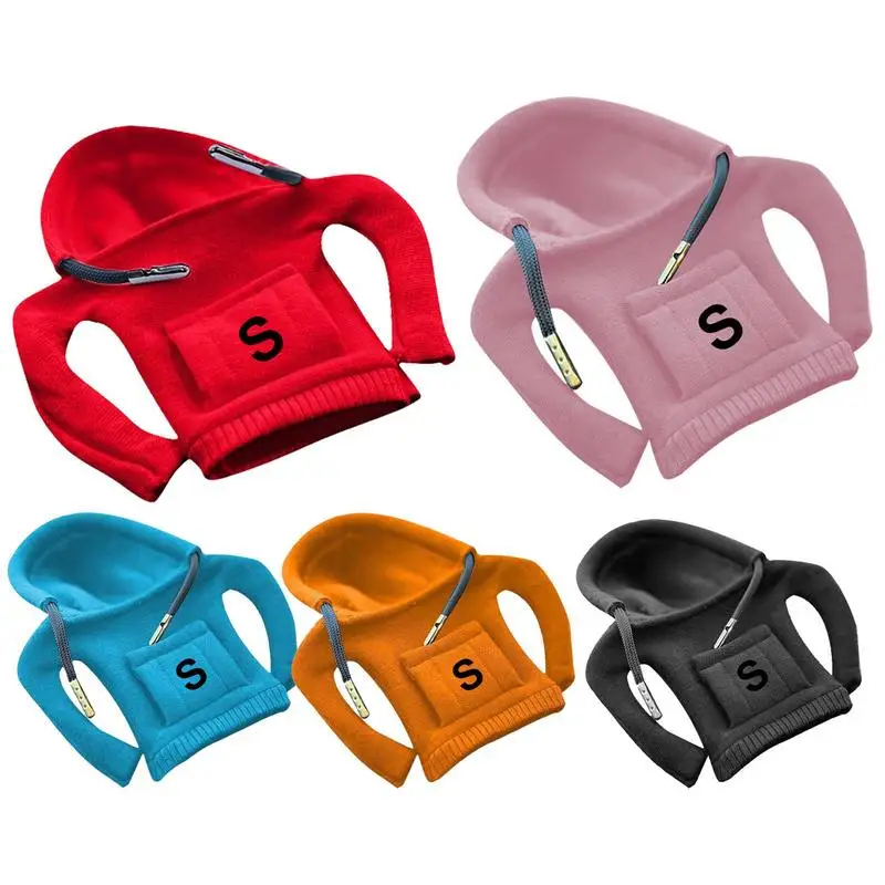 

Fashion Hoodie Car Shift Knob Cover Funny Hoodie Sweater Manual Handle Gear Lever Decoration Hoodie Cover Car Accessories