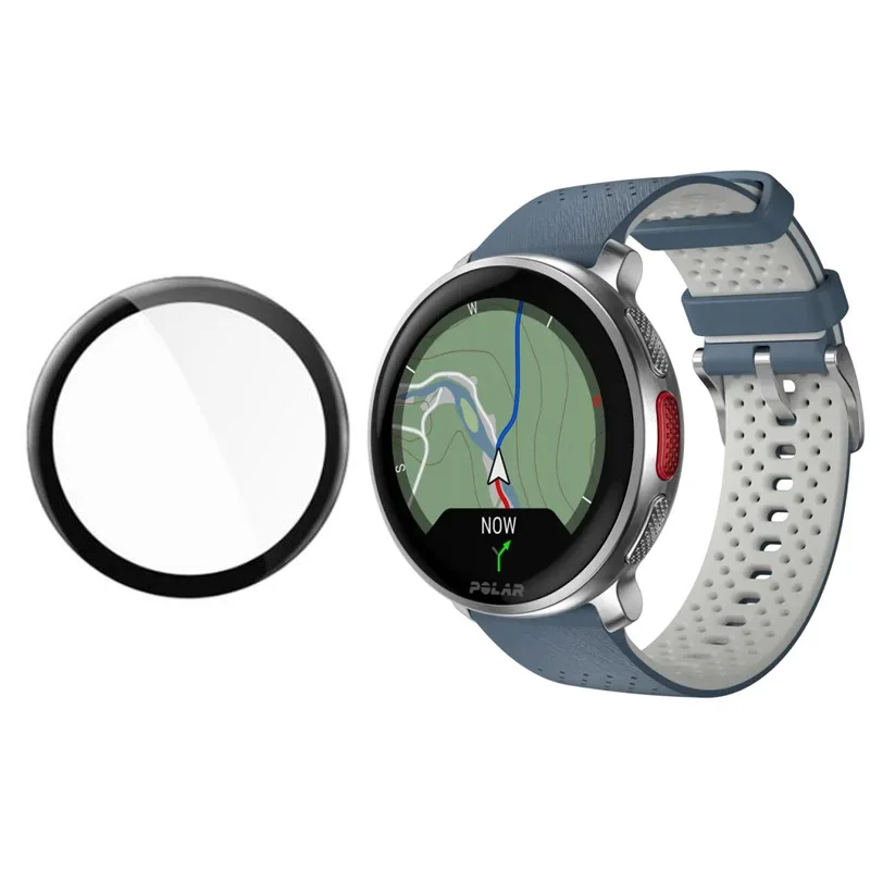 Pellicola Protettiva Trasparente Con Bordo Morbido Curvo 3D Smartwatch Full Cover Per Polar Vantage V3 Watch Screen Protector Accessori Intelligenti