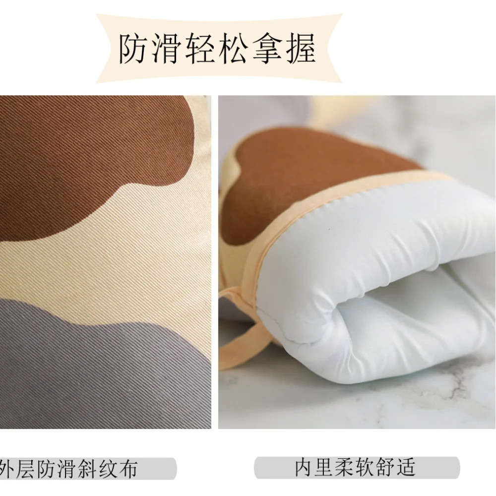 1PC Anti-scalding Oven Gloves Mitts Potholder Kitchen Gloves Tray Dish Bowl Holder Oven Handschoen Hand Clip Tools, silicone oven gloves