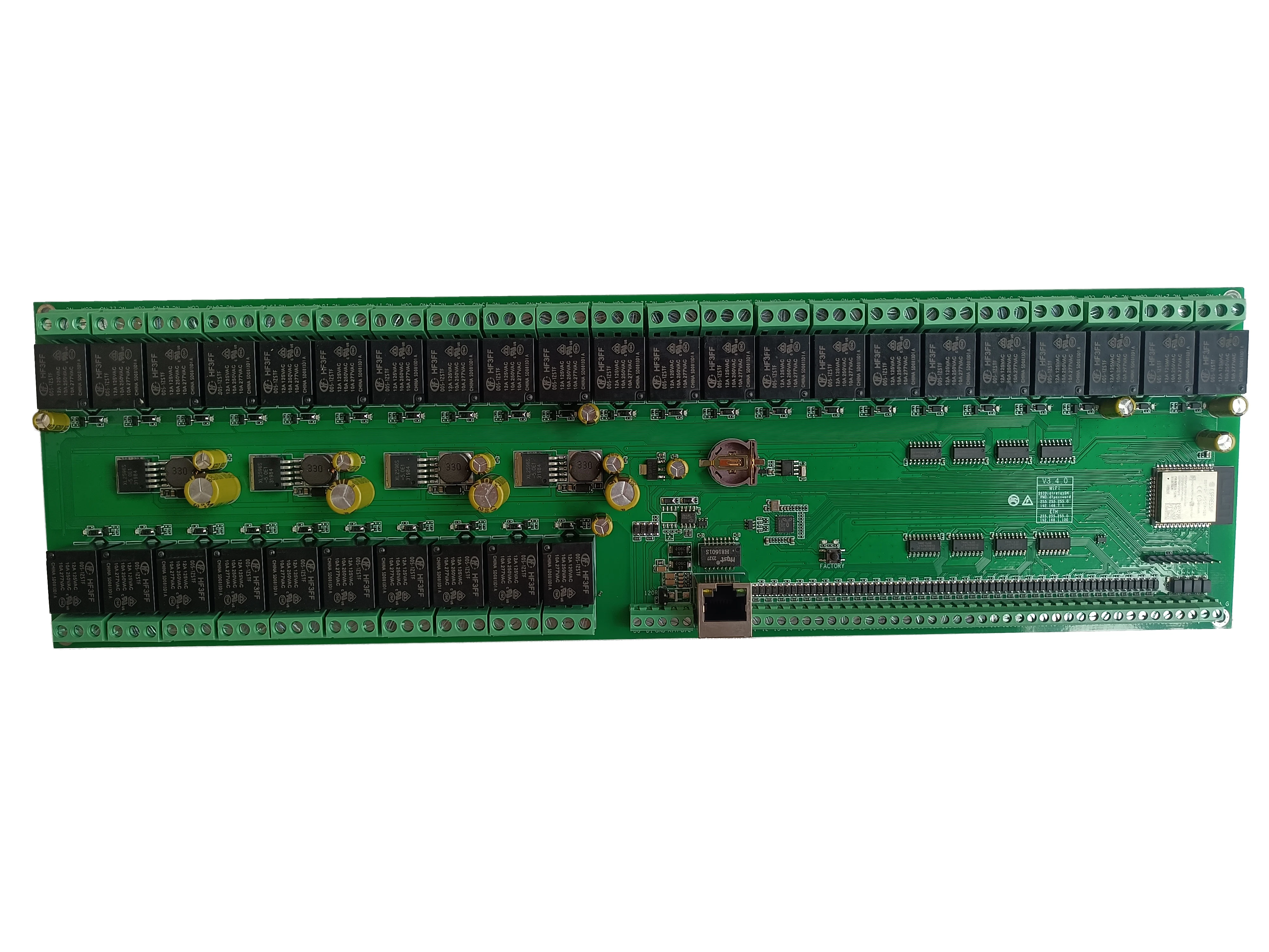 Home assistant Relay Module Card Board Ethernet WiFi RS485 CANBUS Modbus MQTT Domoticz openHAB