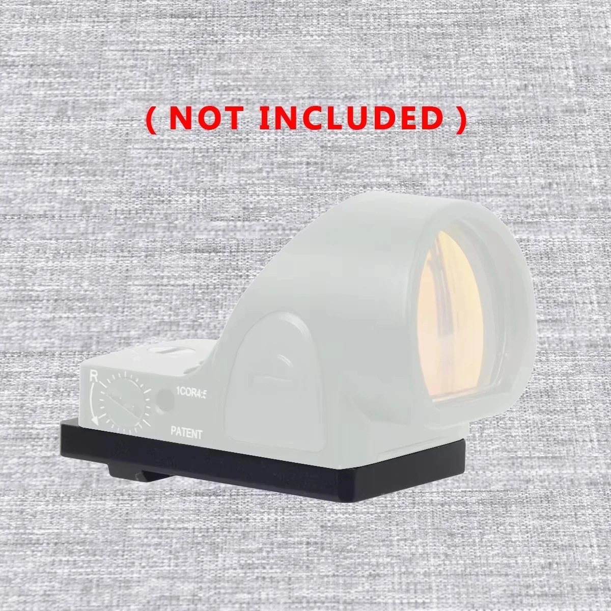 Universal Mount Plate For G17 Rear Sight Scope Plate Mount Base Adapter Fit RM VISM M1 M2 Red Dot Sight scope mount adapter rail adapter