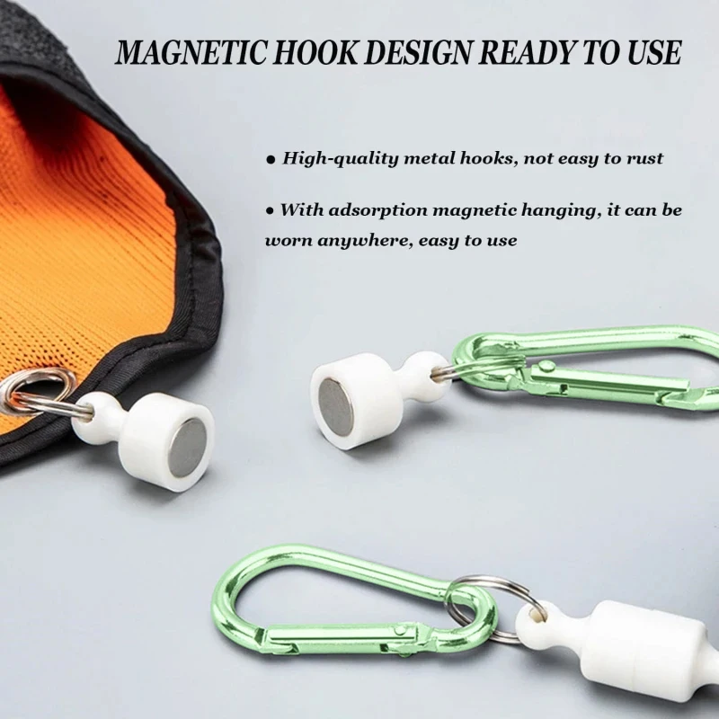 Fishing Glove Magnet Release, Fisherman Professional Catch Fish Gloves Cut&Puncture Resistant with Magnetic Hooks Hunting Glove