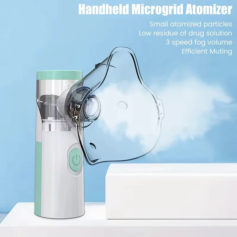 USB Medical Silent Mesh Nebulizer Handheld Asthma Inhaler Atomizer Kids Adult Health Care Mini Portable Humidifier