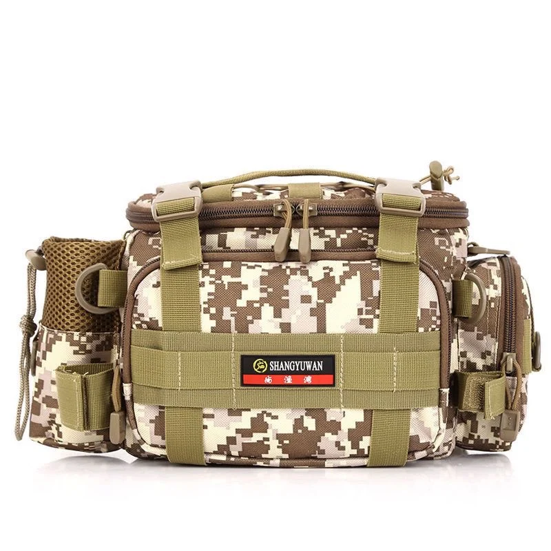 

Multifunctional Waterproof Large Capacity Fishing Gear Cross Body Outdoor Convenient High-grade Fishing Bag